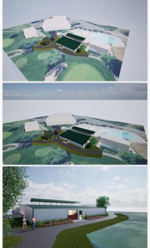 Roanoke Country Club VA - Indoor Golf Facility